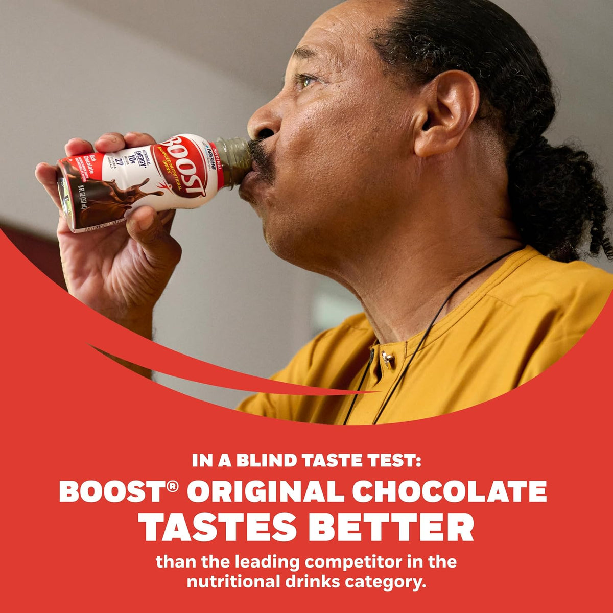 BOOST Original Nutritional Shake, Ready to Drink, Rich Chocolate, 24 Pack