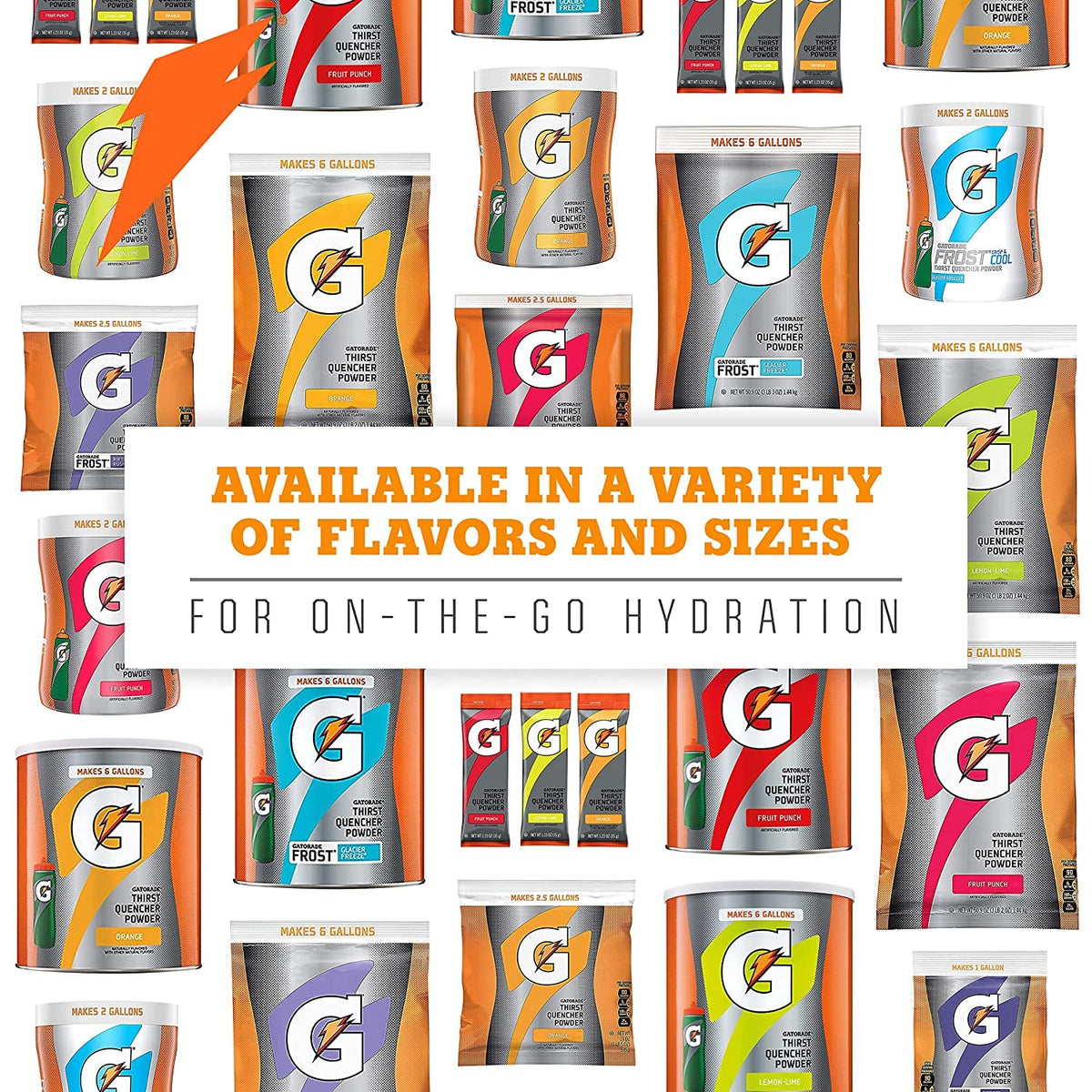 Gatorade Thirst Quencher Powder, Frost Glacier Freeze, 76.5 Ounce, Pack of 2