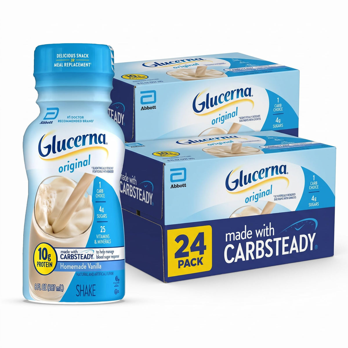 Glucerna Original Nutrition Shake to Support Blood Sugar Management